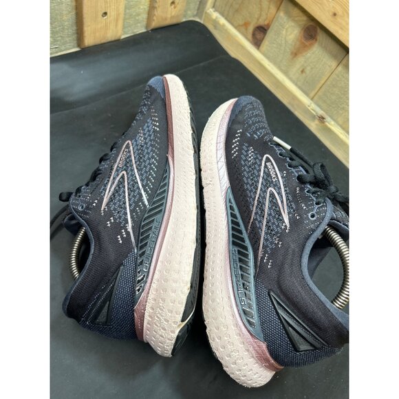 Brooks Glycerin 19 Womens Running Shoes Size 10 Black Pink Cushioned - Picture 6 of 11
